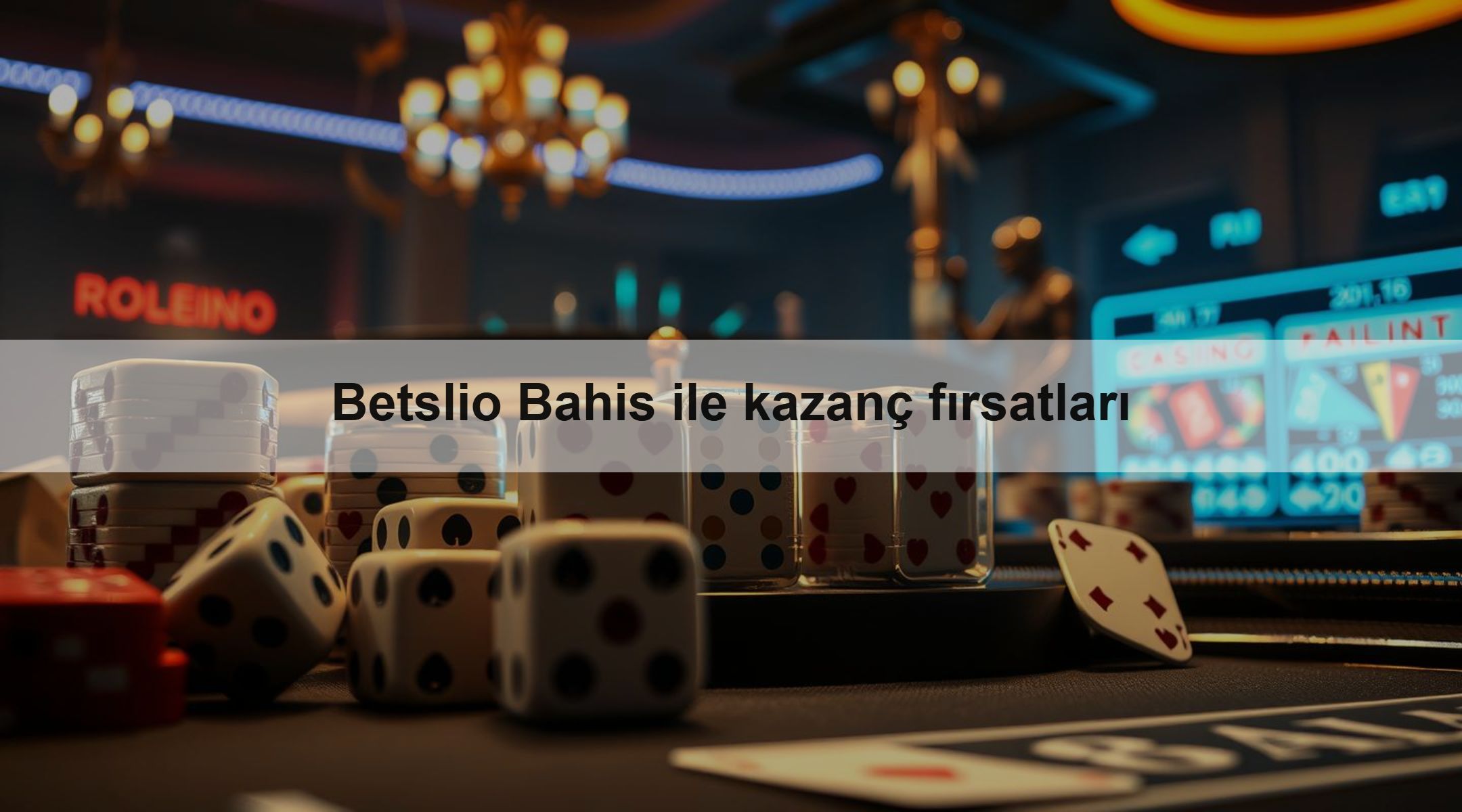 Betslio Bahis ile kazanç fırsatları