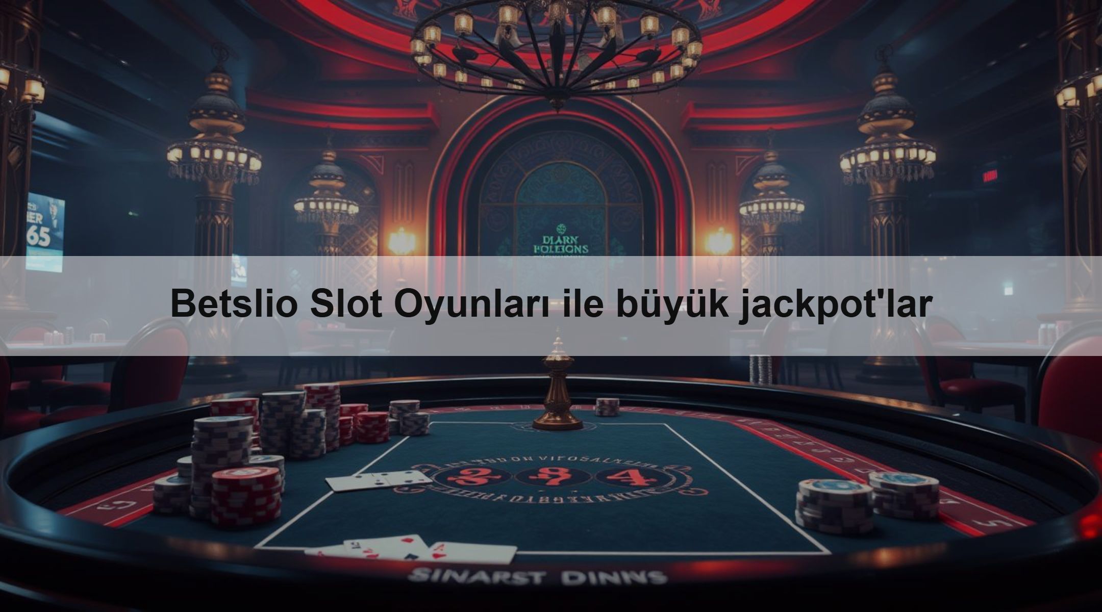 Betslio Slot Oyunları ile büyük jackpot'lar